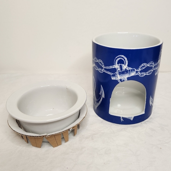 Ceramic Dip Butter Warmer Anchors - Picture 2 of 8